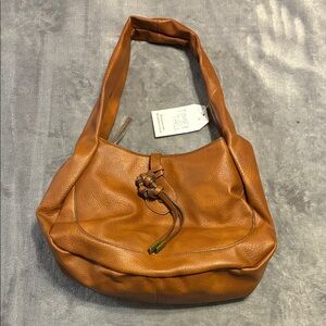 Tan Women's Leather Bag